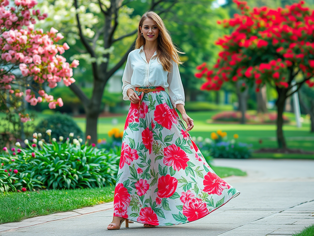 catalinion.ro | Fuste pantalon lungi idei de outfit pentru zilele călduroase