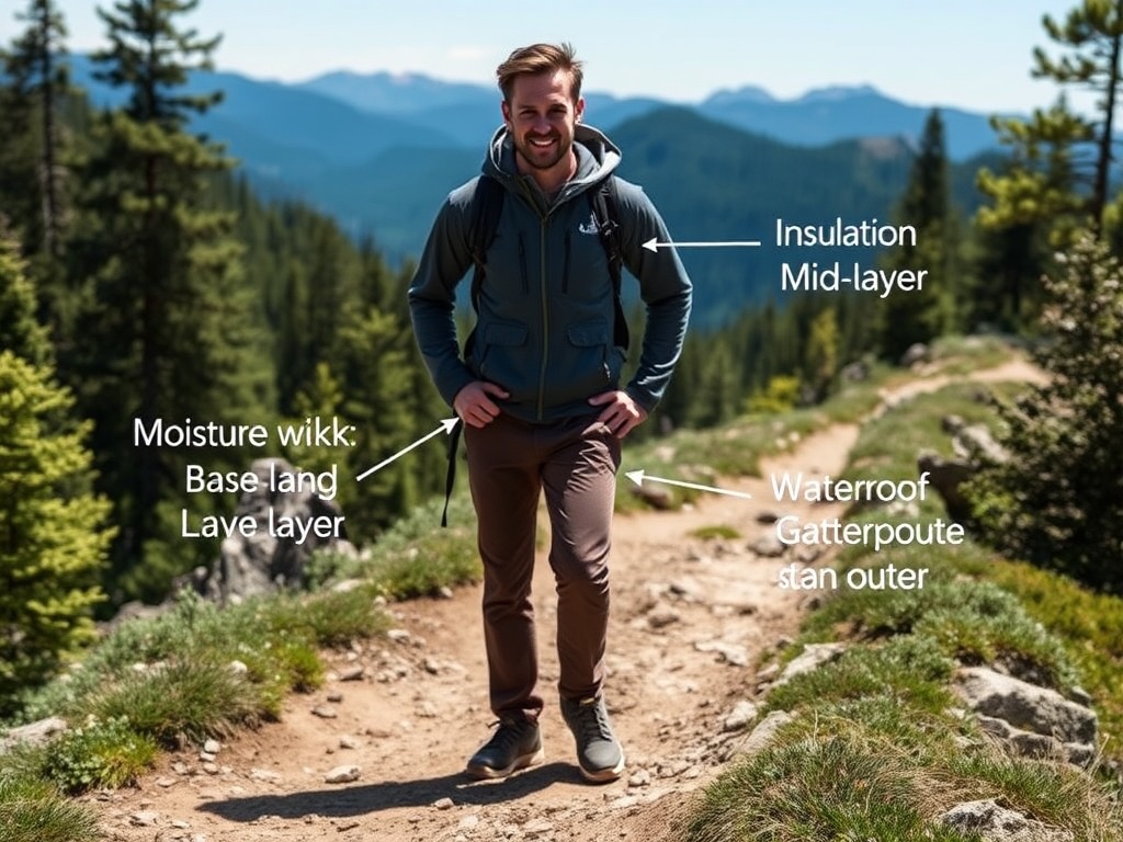 Cum să te îmbraci pentru o drumeție ușoară