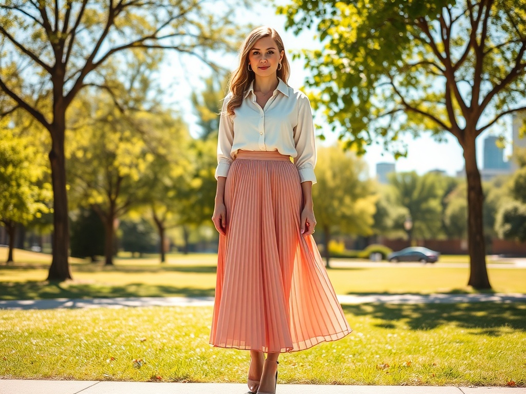 Cum să porți fusta midi pentru orice ocazie